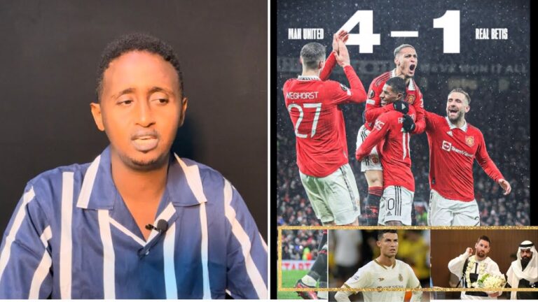 Maxaa laga Yiri jawaabtii ay Xalay bixisay United 4-1,Kooxda garaacday CR7 oo Messi ka farxiyay+SUUQ
