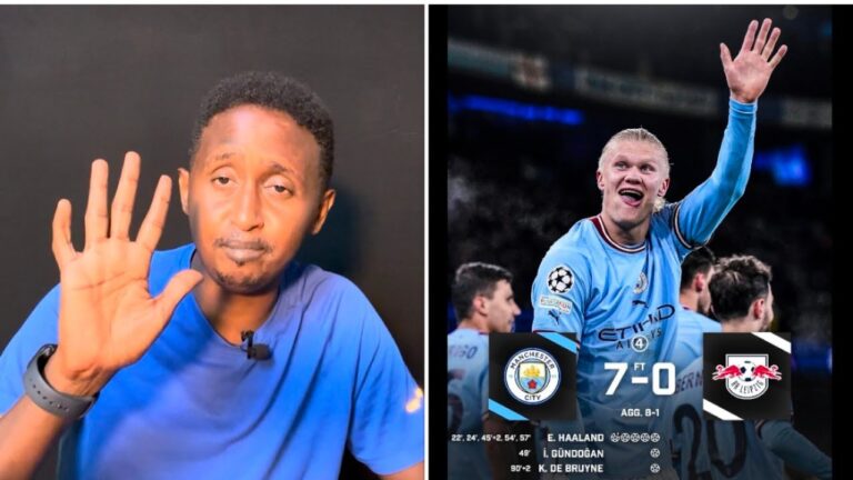 WARYAAHE MAN City waa bururtay 7, HAALAND 5 GOOL HAYEY Messi ayuu Yiri,WAAW INTER,CR7 waaka dhacday+