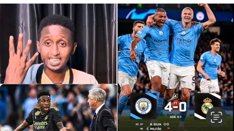 HAMBALYO MAN City oo gaartay FINALKA koobkana qaadeysa Sababtana Ogow 4-0,REAL wa Yaabtay caawa+News