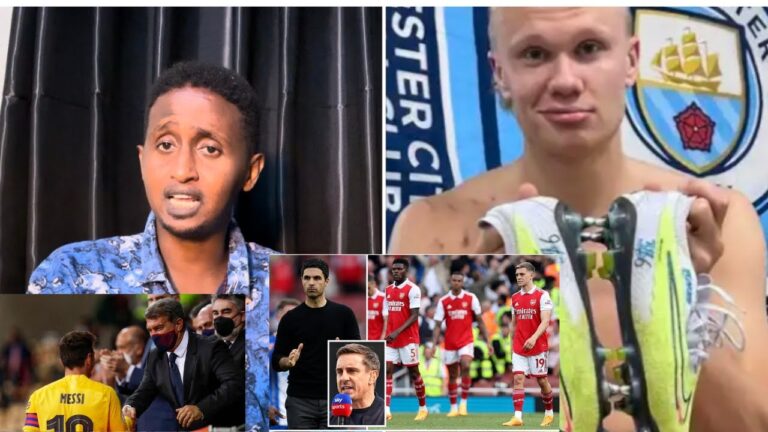 Xidigaha City o bilaabay ARSENAL iney dhiig kar kuridaan,FARXADA BARCE oo lagu sii Daray Messi+Reds+