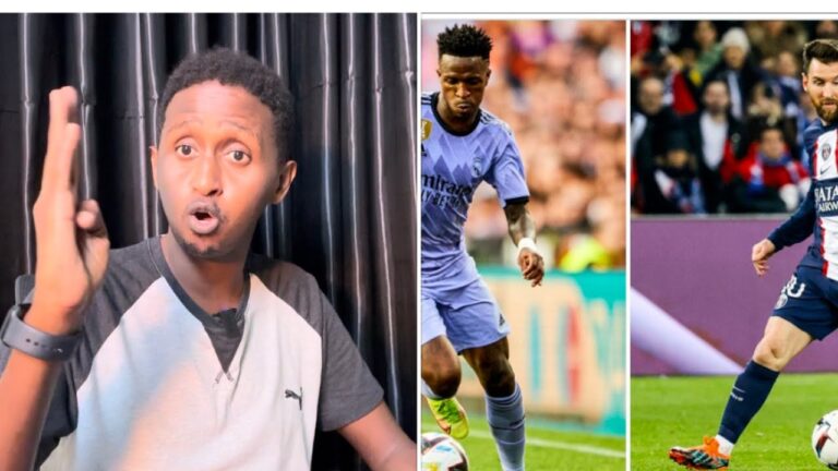 Vinicius Jr oo gishtay kabtii Messi horayna u sii dhaafay,MACSALAAMO BENZEMA,BARCE,City+UNITED+News