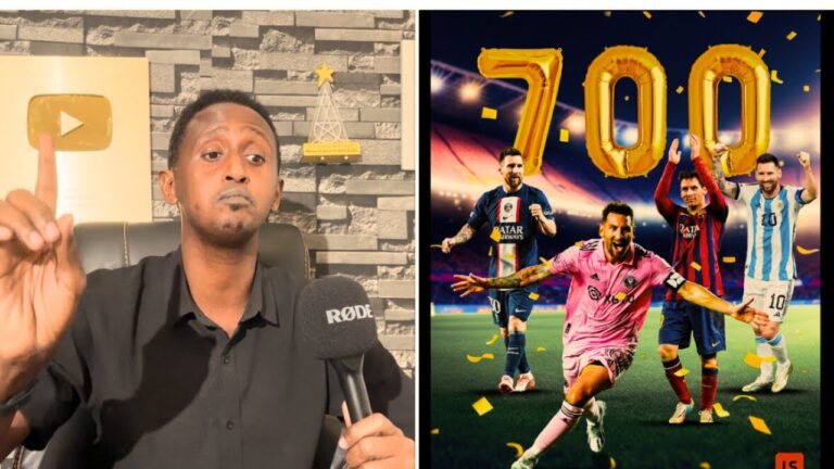 AR CAAWA armaa la ceeboobaa Reer Arsenal iyo United,Xaalada City Pep oo hadlay,MESSIyow Ha i waalin+