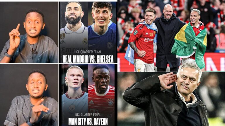 Maxa laga Yiri Isku Aadki,SORY Chelsea Real waa soo baxeysa,Sory Munich koobka waa City,Hayey United