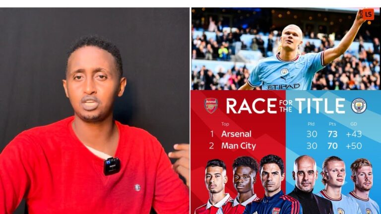 MAN CITY oo Premier league Qarka U saaran Xili M.Qadar uu u digayo Arsenał,Ar Chelseayaa ZERO+Newski