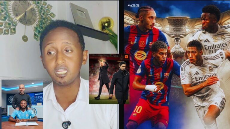 MAXA LAGA YIRI FINALKA REAL vs BARCELONA,Arsenal kaliya Magaca Liverpool bis ayey ka cabsatay caawa+