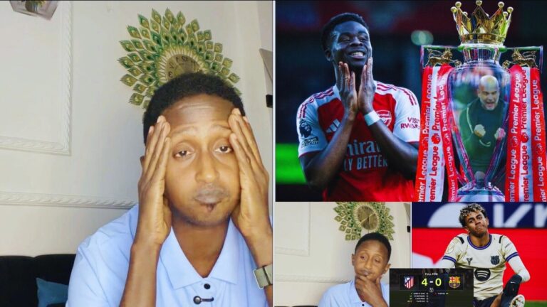 MK IYO Ruwaayada markaad isku taageerto ARSENAL IYO BARCE,Ceeb igama soo gaareyso BARCE waa ahaatay+